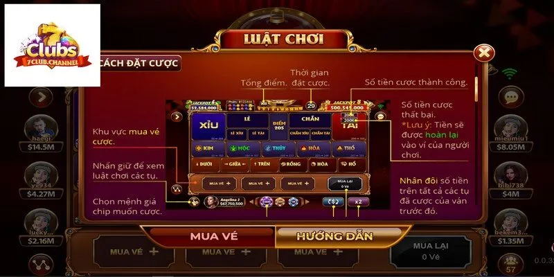 Luật chơi rất quan trọng để người chơi đặt cược thành công không sợ thua đậm